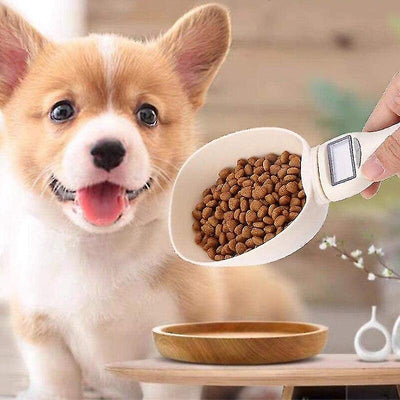 Digital Pet Food Measuring Spoon - Joyful Paw Co 