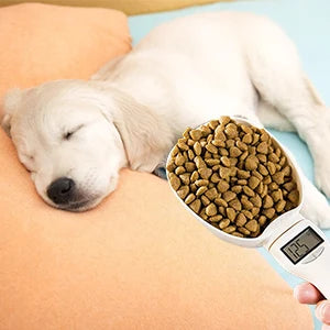 Digital Pet Food Measuring Spoon - Joyful Paw Co 